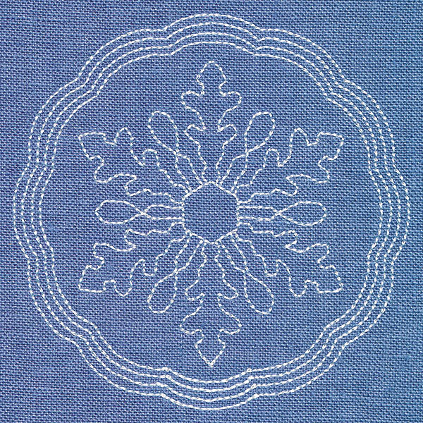 Winter Beauty Snowflake (Double Run)