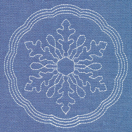 Winter Beauty Snowflake (Double Run)