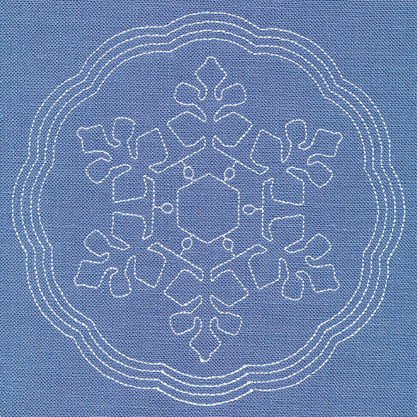 Winter Elegance Snowflake (Double Run)