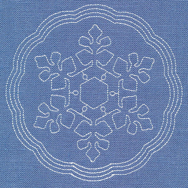 Winter Elegance Snowflake (Double Run)