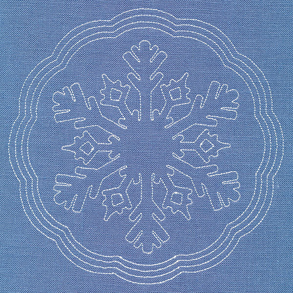 Winter Charm Snowflake (Double Run)