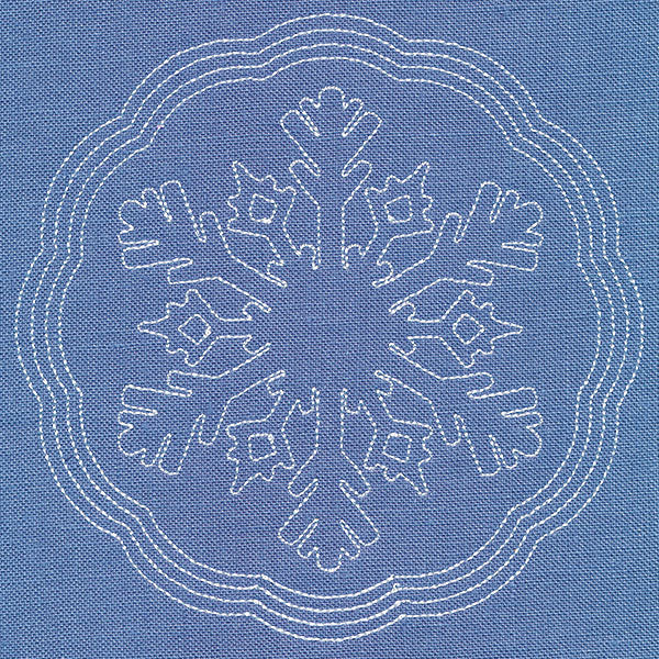 Winter Charm Snowflake (Double Run)