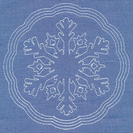 Winter Charm Snowflake (Double Run)