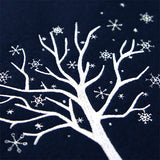 Snowy Winter Tree (Whitework)