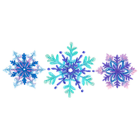Snowflake Sketch Trio