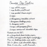 Chocolate Chip Cookie Recipe