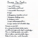 Chocolate Chip Cookie Recipe