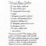 Oatmeal Raisin Cookie Recipe