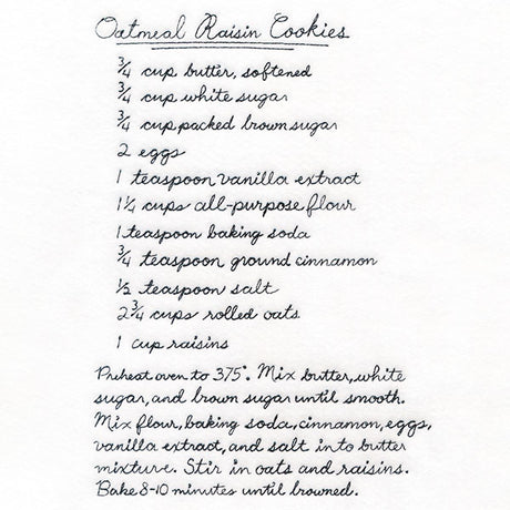Oatmeal Raisin Cookie Recipe