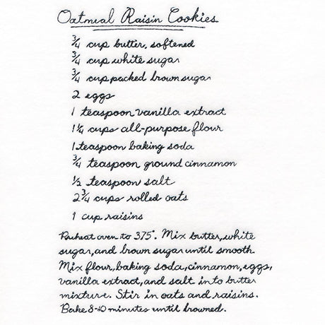 Oatmeal Raisin Cookie Recipe