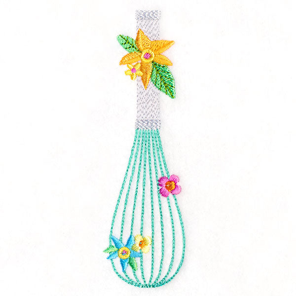 Kitchen Whisk in Bloom