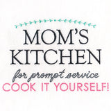 Mom's Kitchen Sign