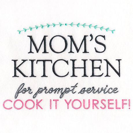 Mom's Kitchen Sign