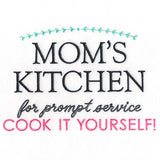 Mom's Kitchen Sign