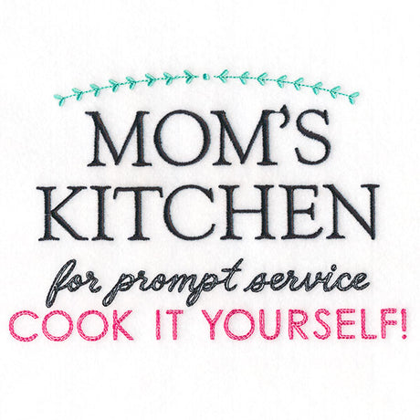 Mom's Kitchen Sign