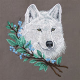Wolf in Winter Branches