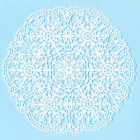 Intricate Snowflake Doily (Battenburg Lace)