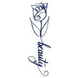 Calligraphy in Bloom - Beauty