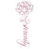 Calligraphy in Bloom - Serenity