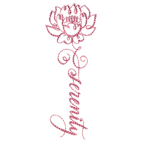 Calligraphy in Bloom - Serenity