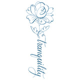 Calligraphy in Bloom - Tranquility