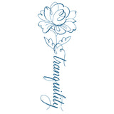 Calligraphy in Bloom - Tranquility