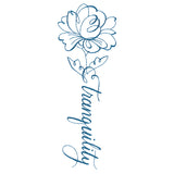 Calligraphy in Bloom - Tranquility