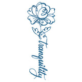 Calligraphy in Bloom - Tranquility