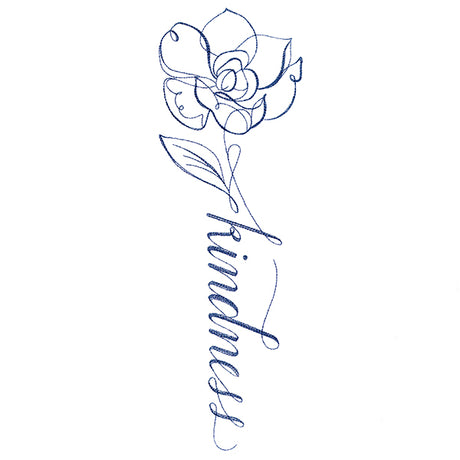 Calligraphy in Bloom - Kindness