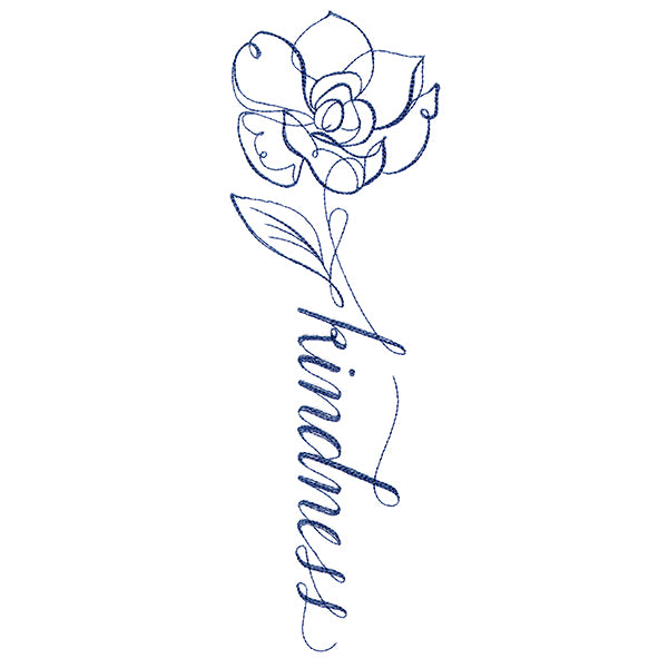 Calligraphy in Bloom - Kindness