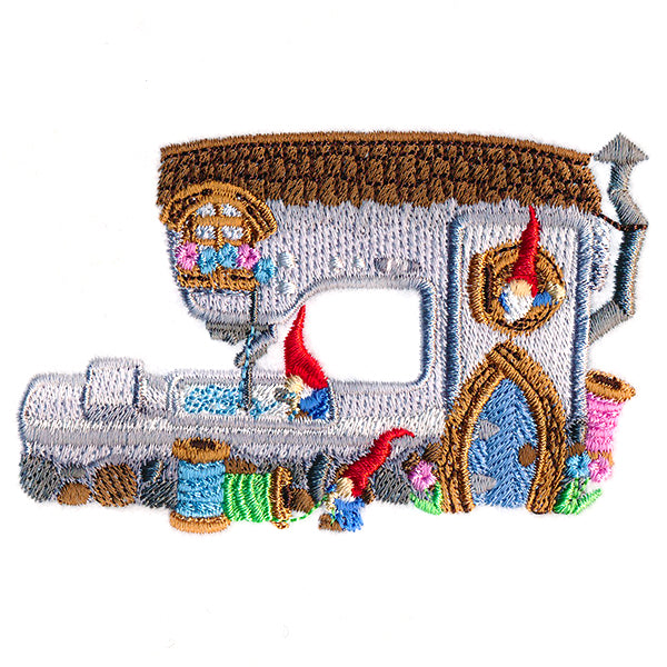 Embroidery Machine Gnome House