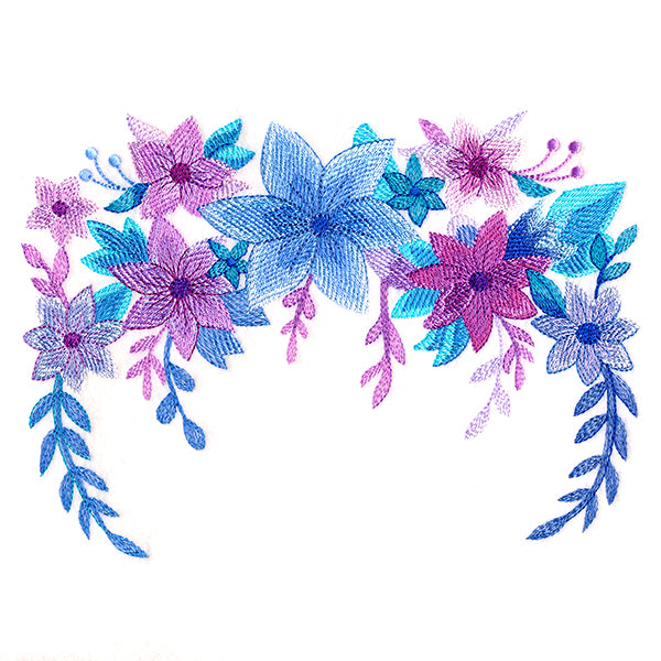 Charming Floral Swag