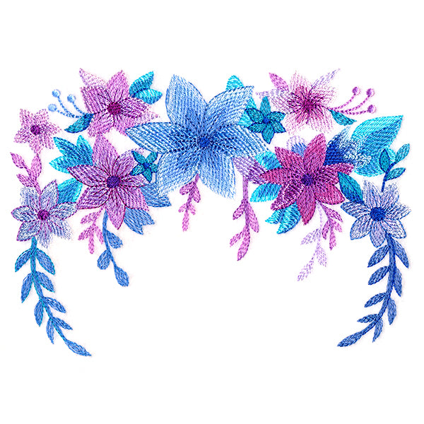 Charming Floral Swag