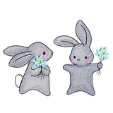Sweet Aster Bunnies