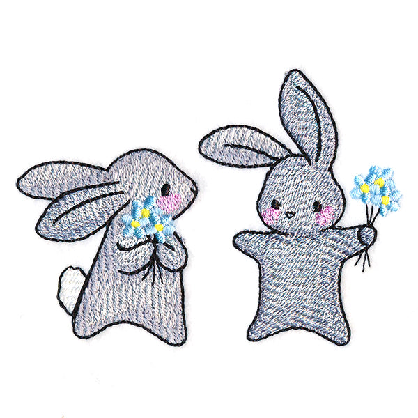 Sweet Aster Bunnies