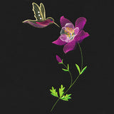 Springtime Treasures - Columbine and Hummingbird