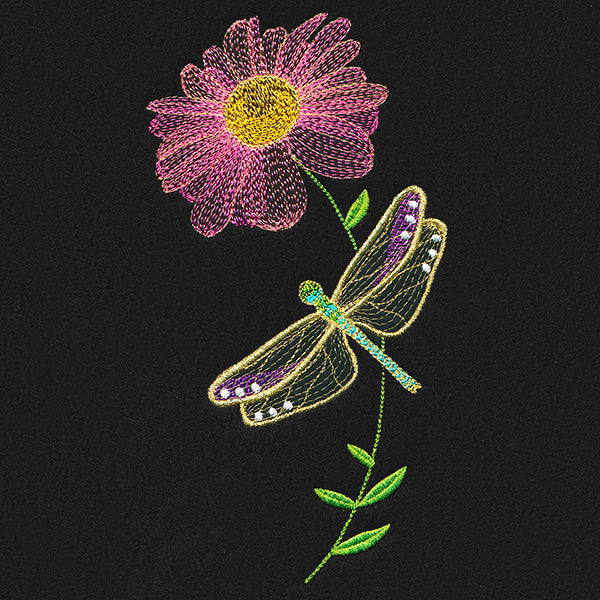 Springtime Treasures - Daisy and Dragonfly