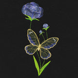 Springtime Treasures - Dianthus and Butterfly