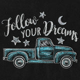 Chalkboard Dreams Retro Truck
