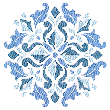 Delicate Leafy Medallion