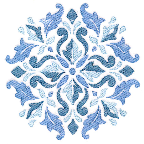 Delicate Leafy Medallion