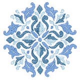 Delicate Leafy Medallion