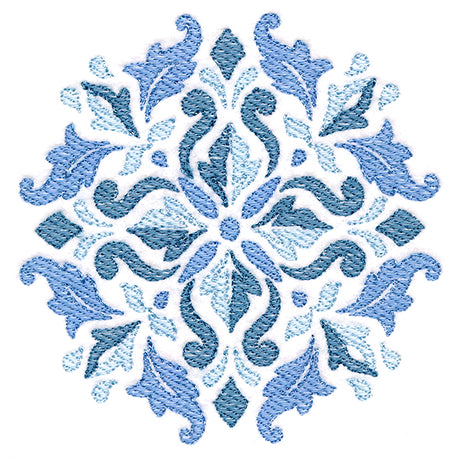 Delicate Leafy Medallion