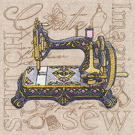 Antique Sewing Machine Medley