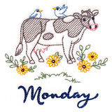 Charming Cow on Monday (Vintage)