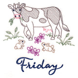 Charming Cow on Friday (Vintage)