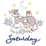 Charming Cow on Saturday (Vintage)