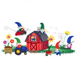 Gnomes on the Farm Border