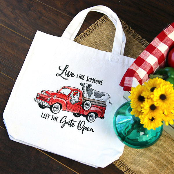 Live Like Someone Left the Gate Open