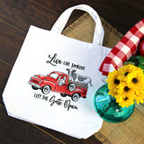 Live Like Someone Left the Gate Open